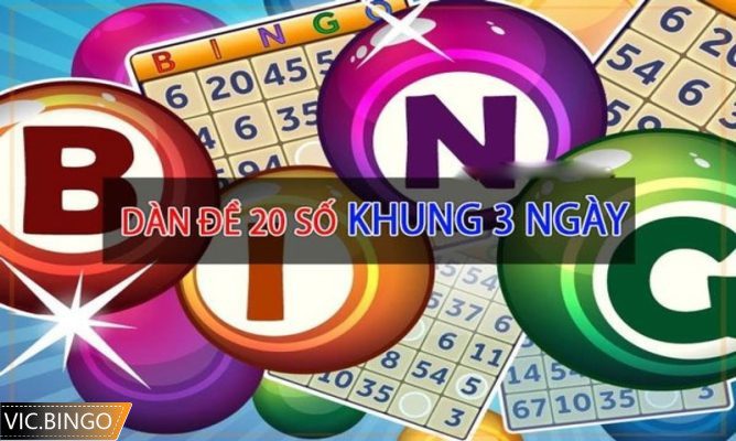 Nuôi dàn đề 20 số khung 3 ngày